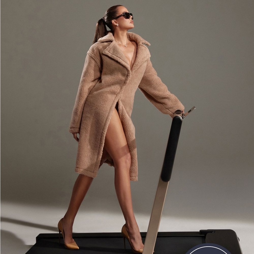 Fabletics teddy coat